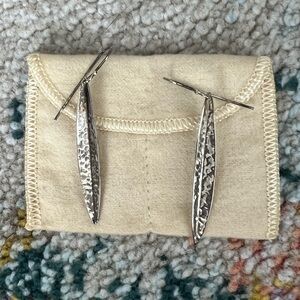 RARE Retired JAMES AVERY Silver Earrings